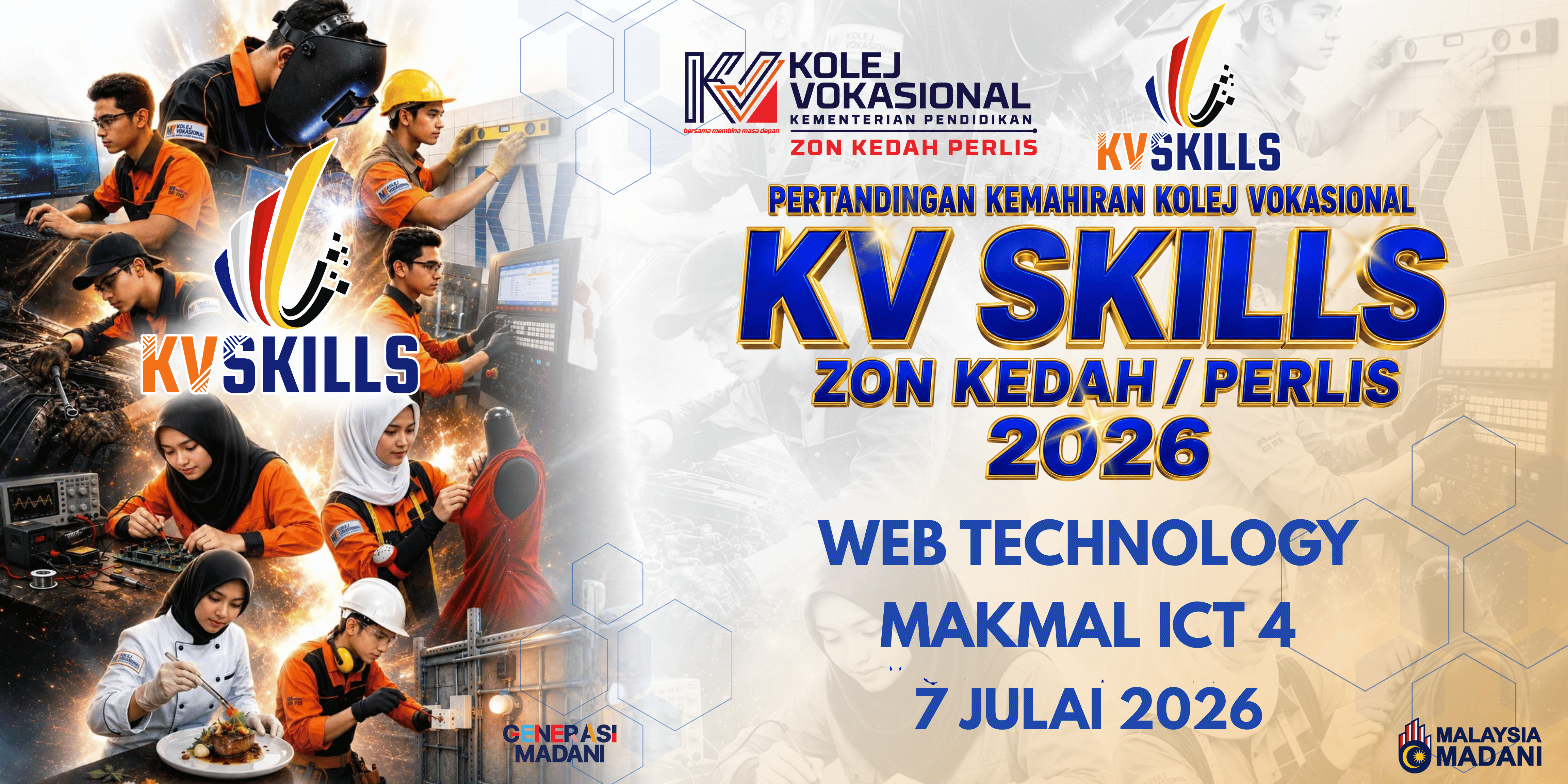 Banner Acara KVSkills